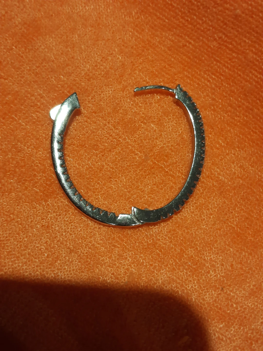 Genuine solid sterling silver Tennis EARRINGS - photo 5