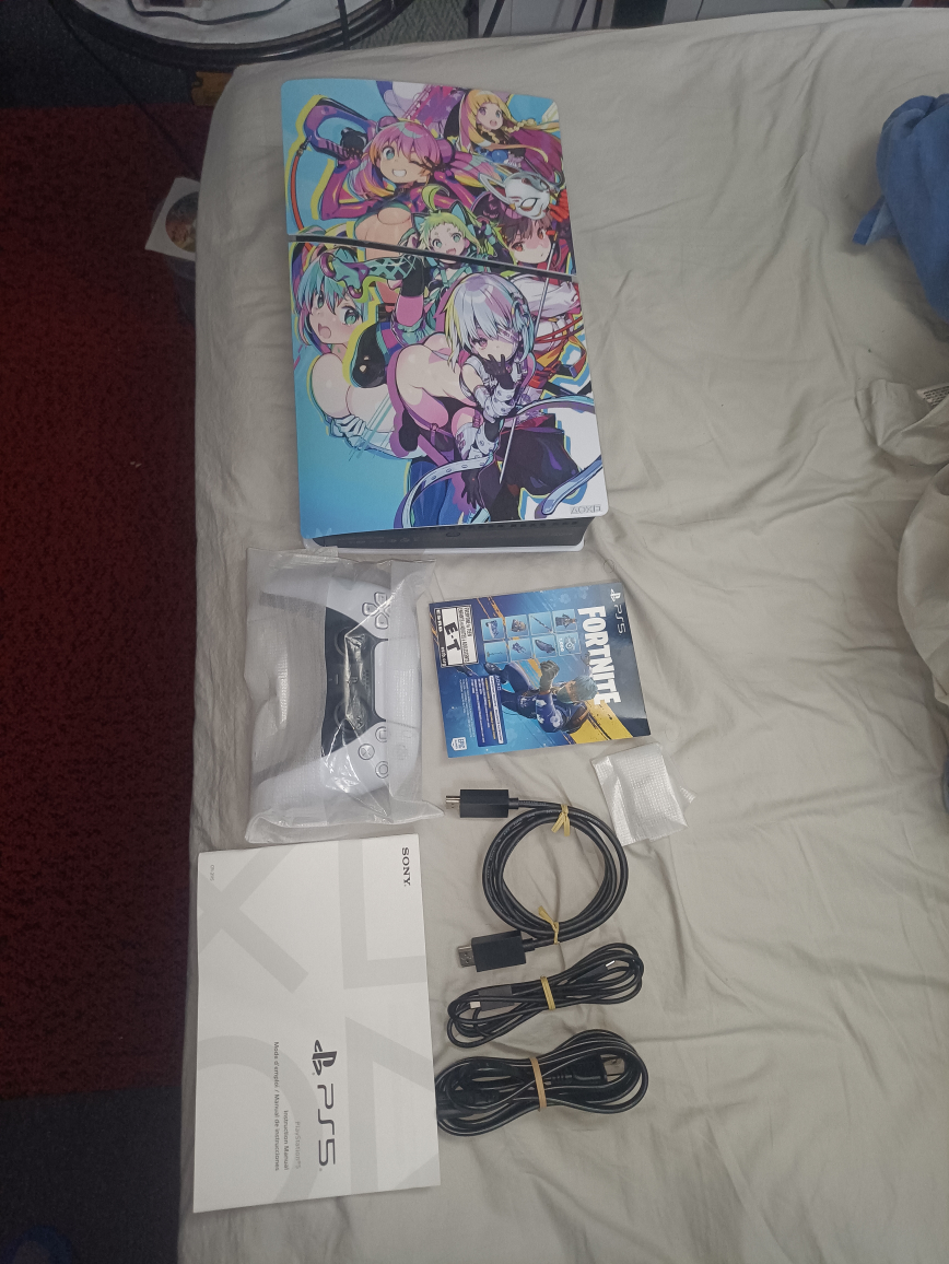 brand new ps5 slim digital fortnite flowering chaos bundle