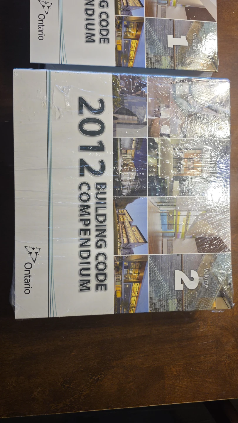 2012 Building Code Compendium Volumes 1 & 2 Ontario - photo 3