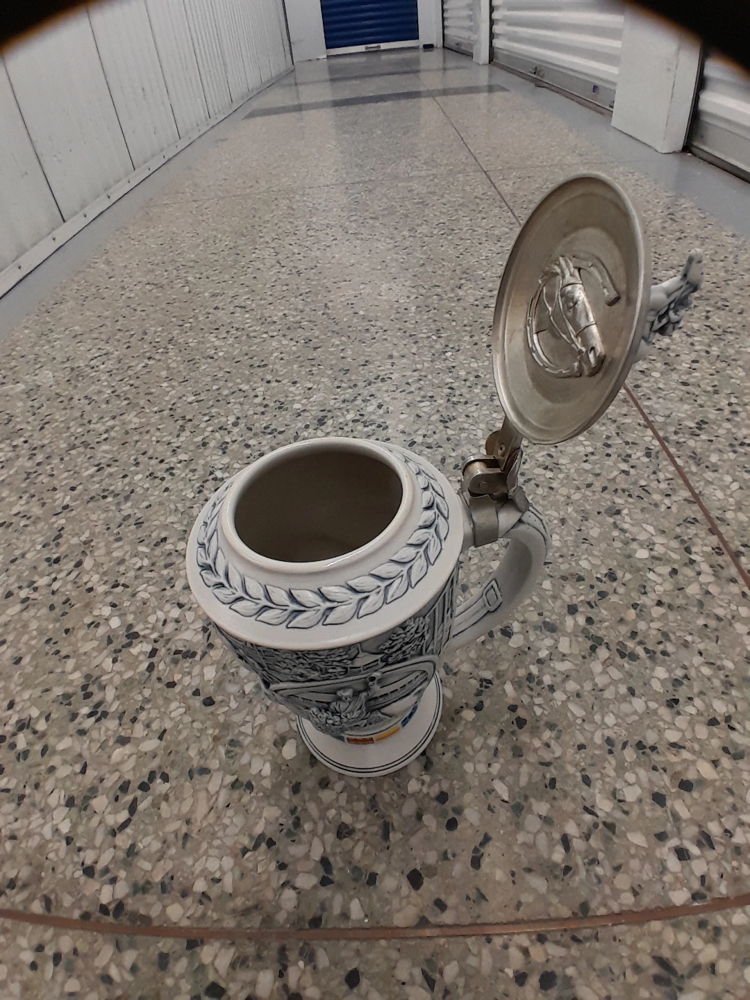 Decorative Ceramic Stein with Lid - photo 2