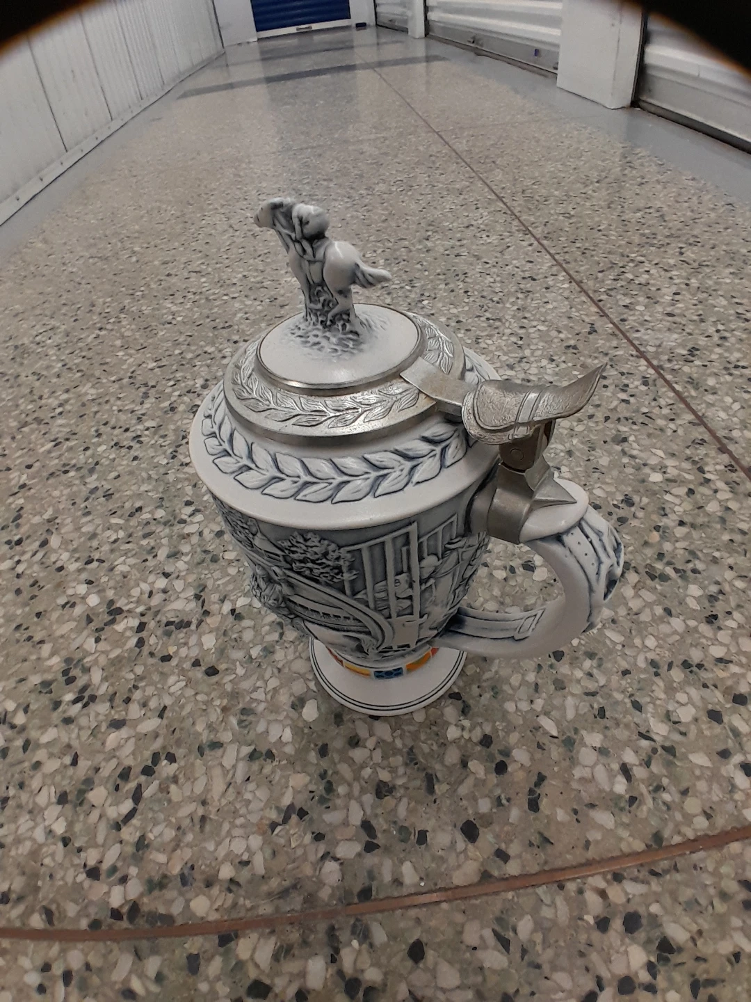 Decorative Ceramic Stein with Lid - photo 3