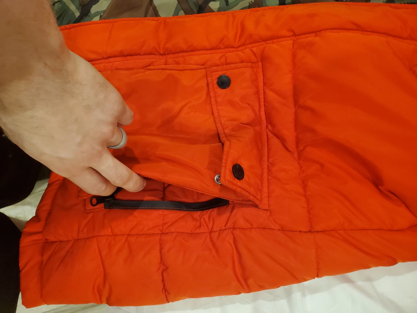 Superdry Mountain Squad Orange Jacket - Size XL - photo 5