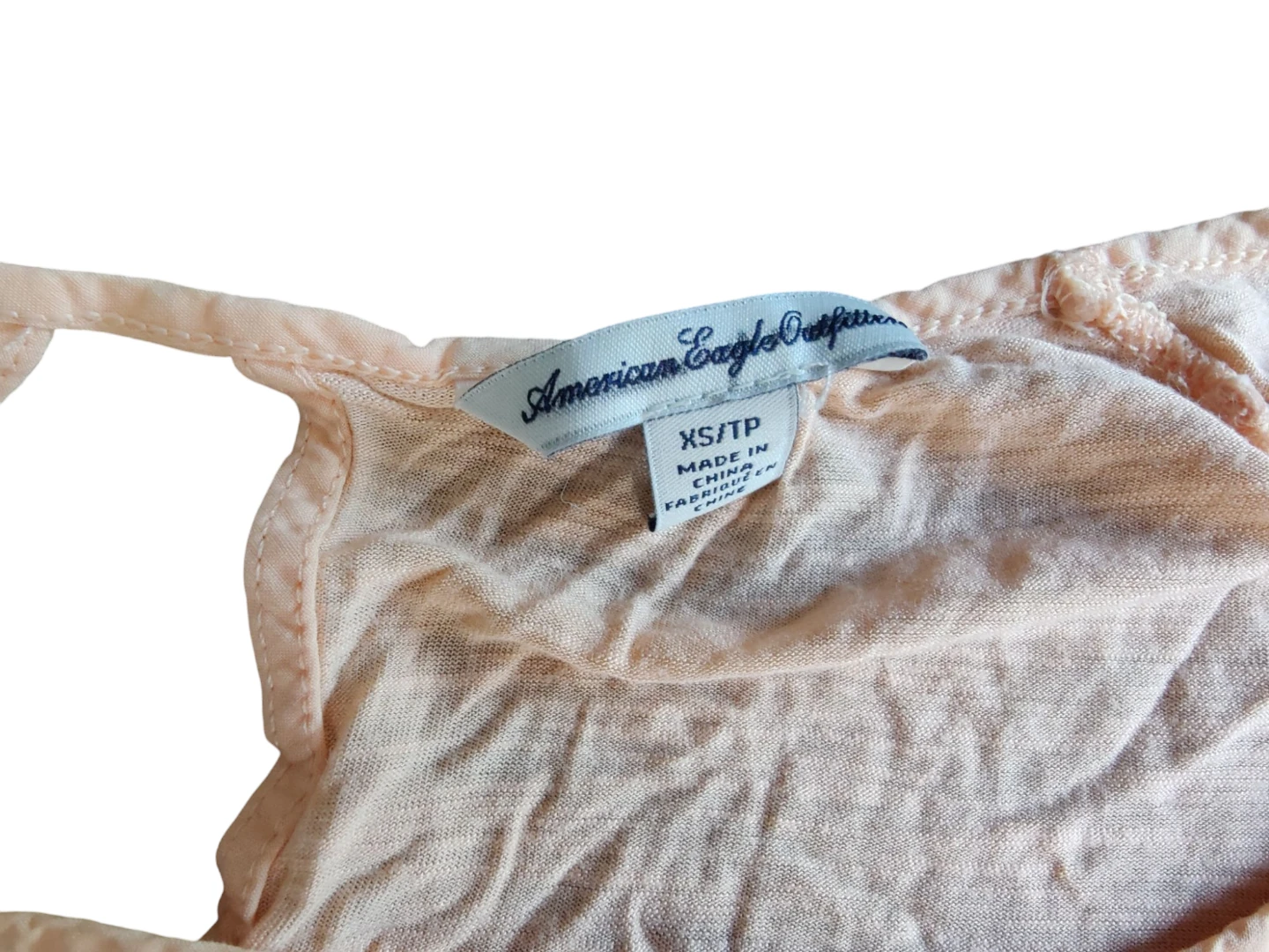American Eagle Tribal Aztec Peach Off Shoulder Sleeve Shirt XS - photo 5