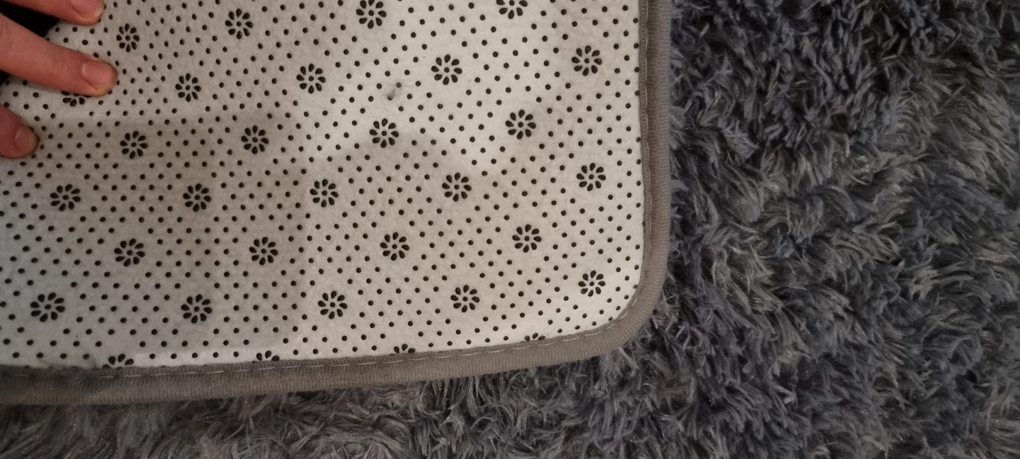 Grey Fluffy Rug - photo 2