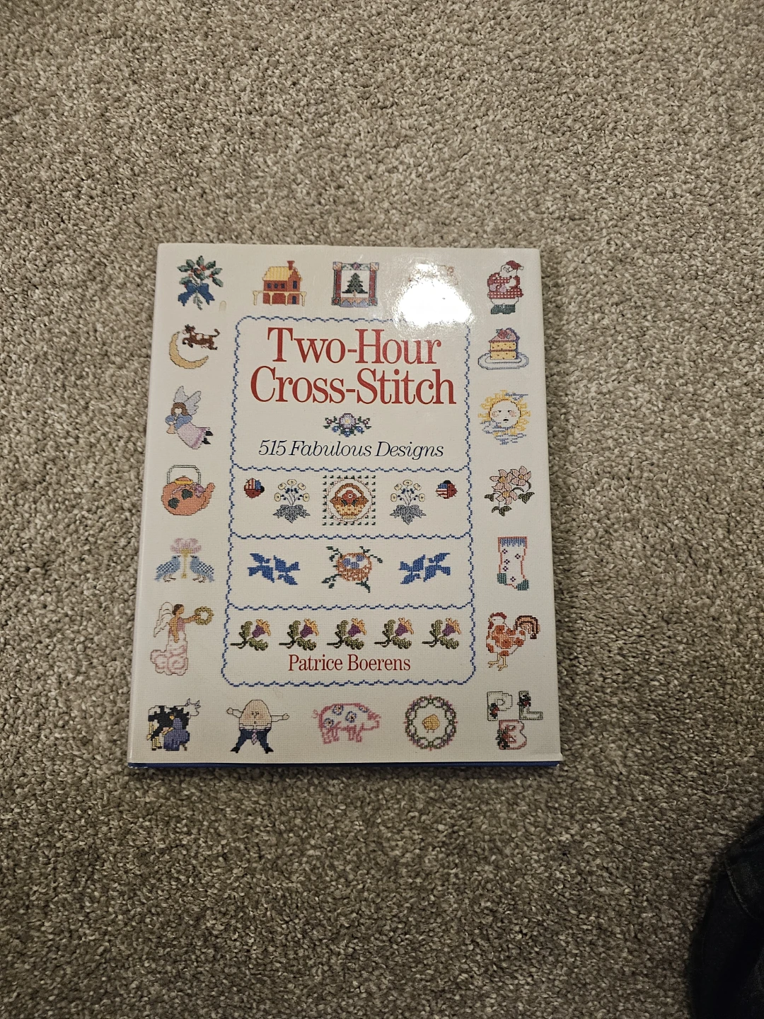 Cross-stitch book