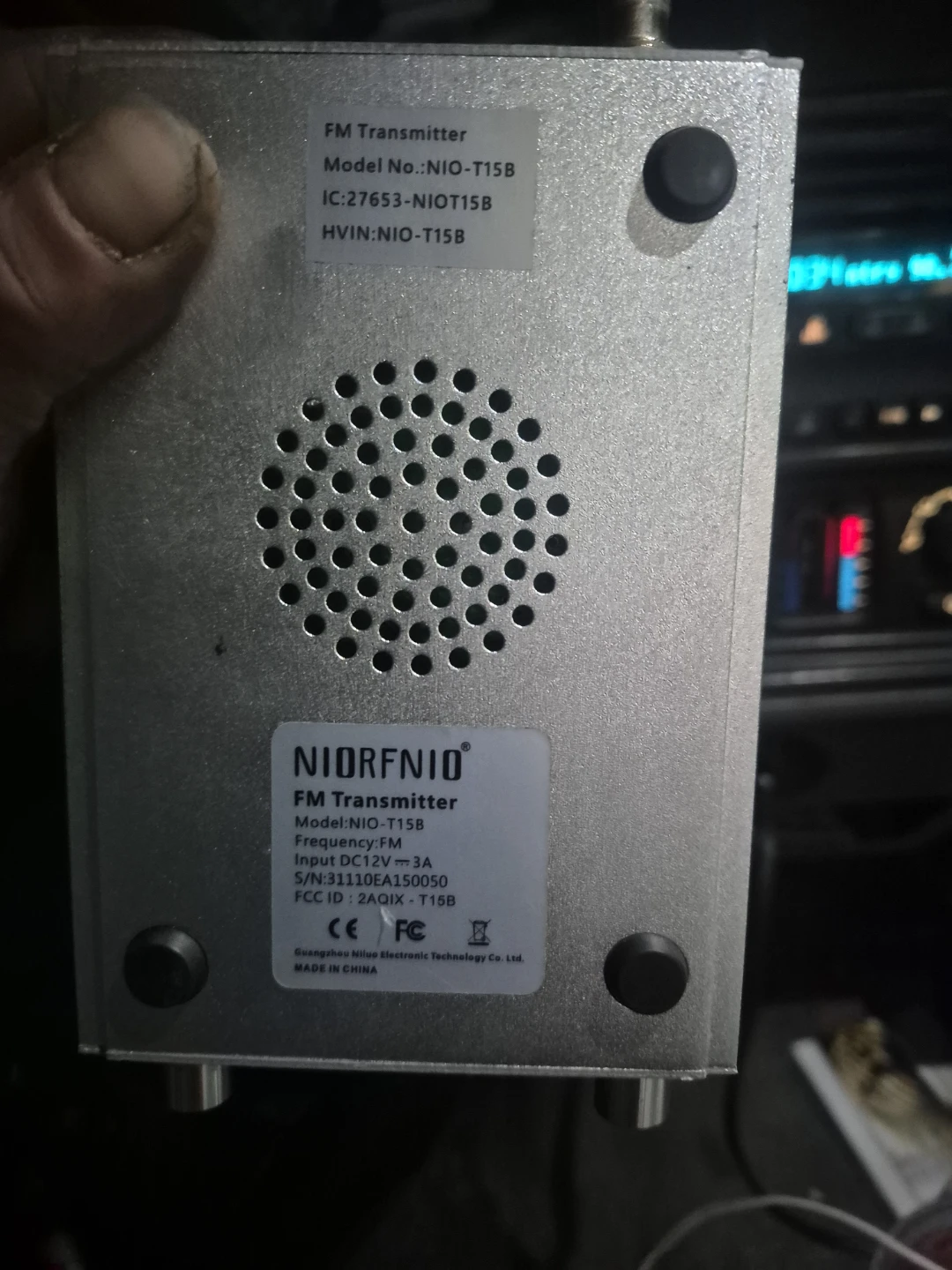NIORFNIO FM Transmitter Model NIO-T15B