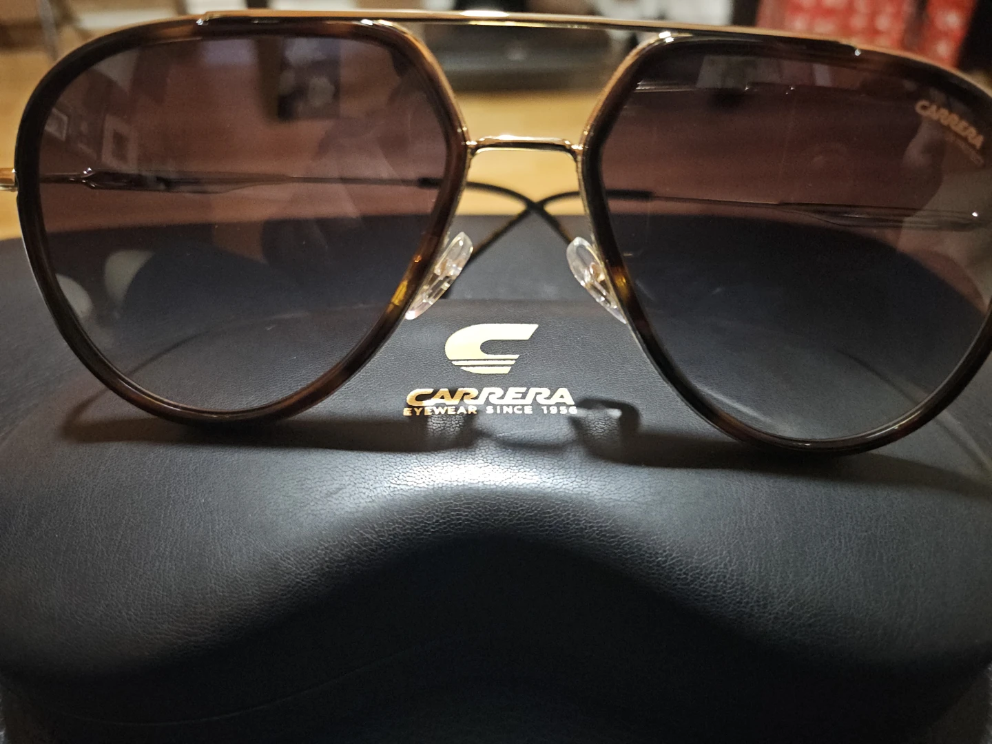 Carrera Aviator Sunglasses with Case - photo 3