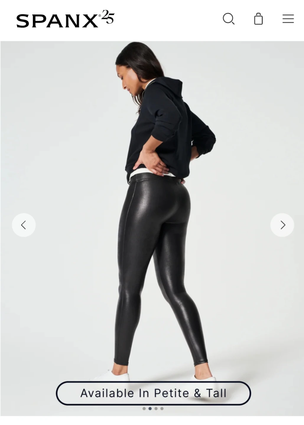 Spanx Faux Leather Leggings - photo 4