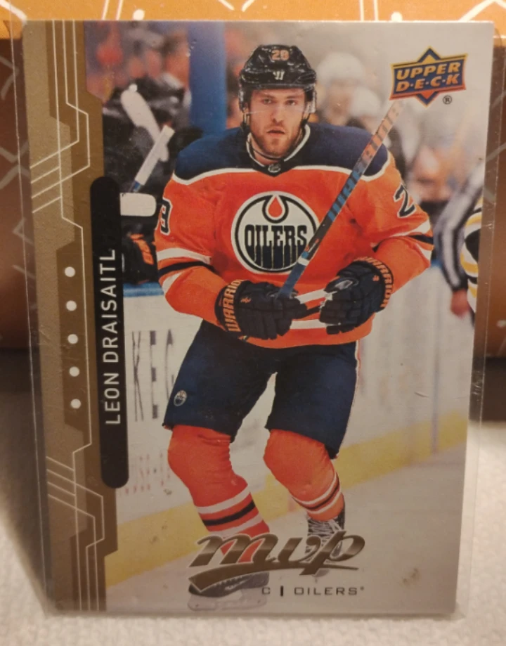 🥕 Leon Draisaitl Upper Deck MVP Hockey Card