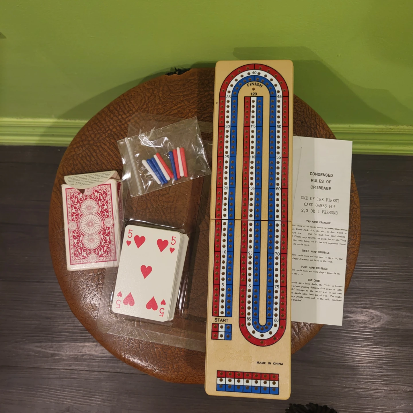 Piatnik Cribbage Board Game Set - photo 2