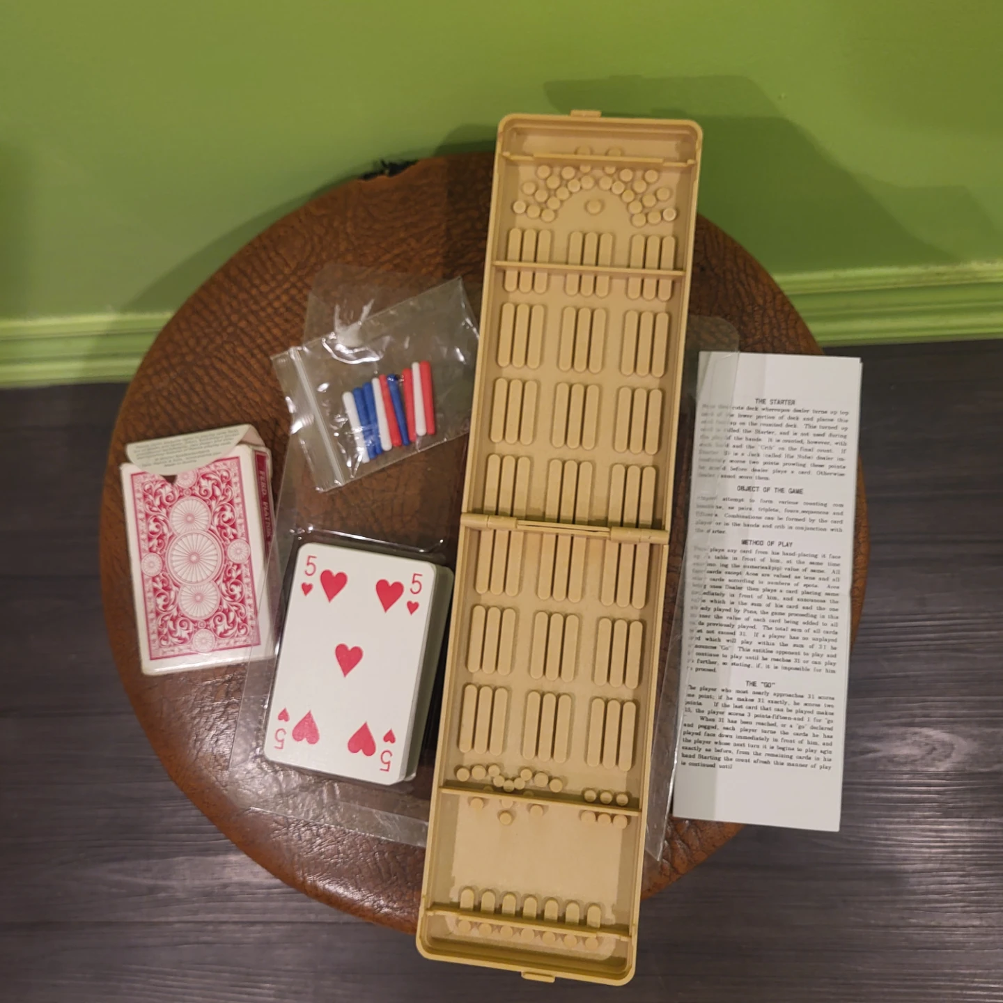 Piatnik Cribbage Board Game Set - photo 3