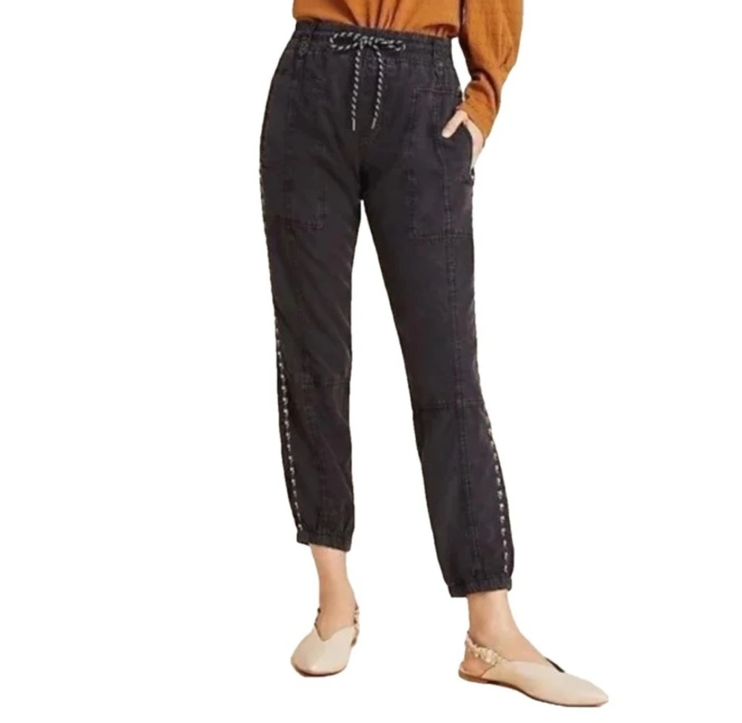 Anthropologie Byron Seamed Soft Utility Joggers XS