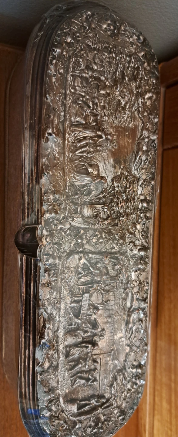 Antique Silver Box with Intricate Design - photo 2