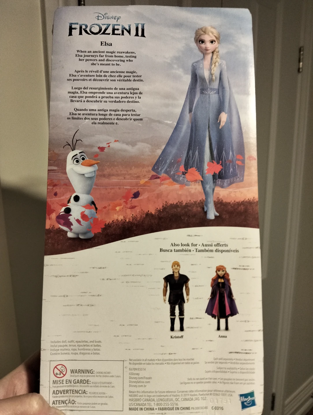 Disney Frozen 2 Elsa Doll - New in Box! - photo 2