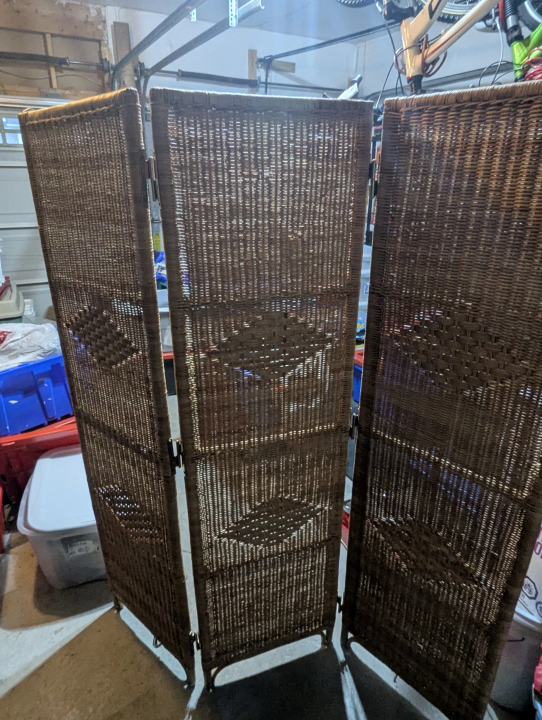 Wicker Room Divider - photo 2