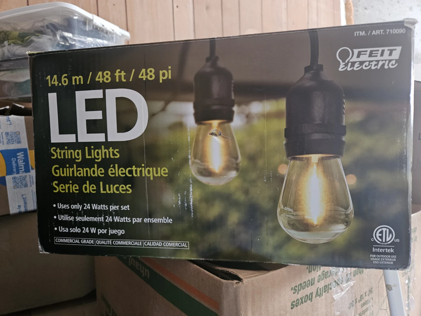 Feit Electric LED String Lights - 48 ft