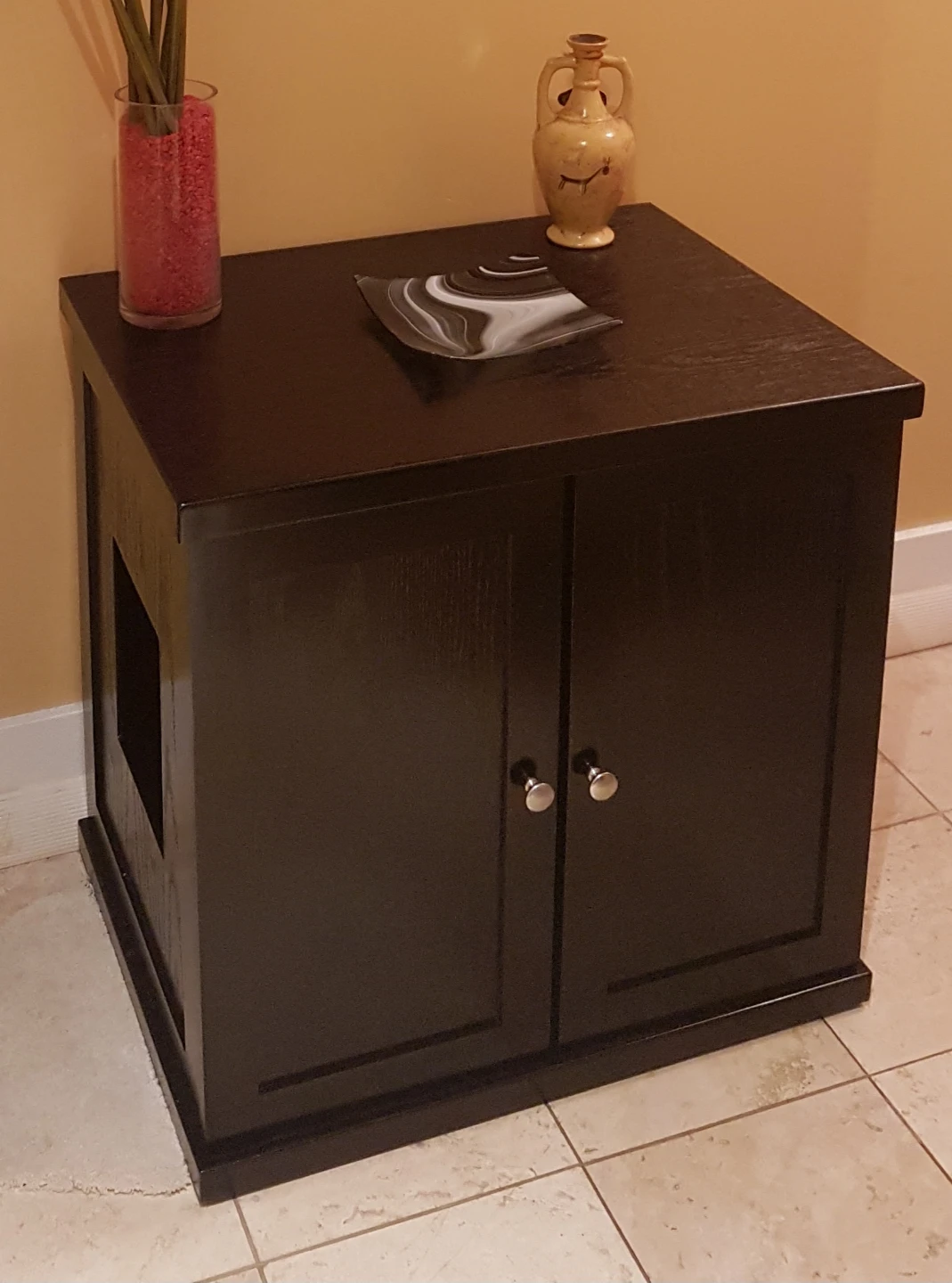 🥕 Cabinet to Hide Cat Litter Box 🐈