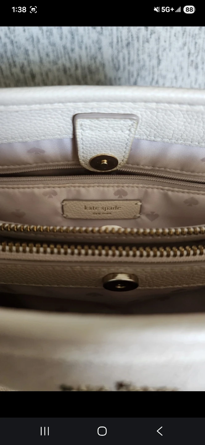 Kate Spade Striped Satchel - photo 5