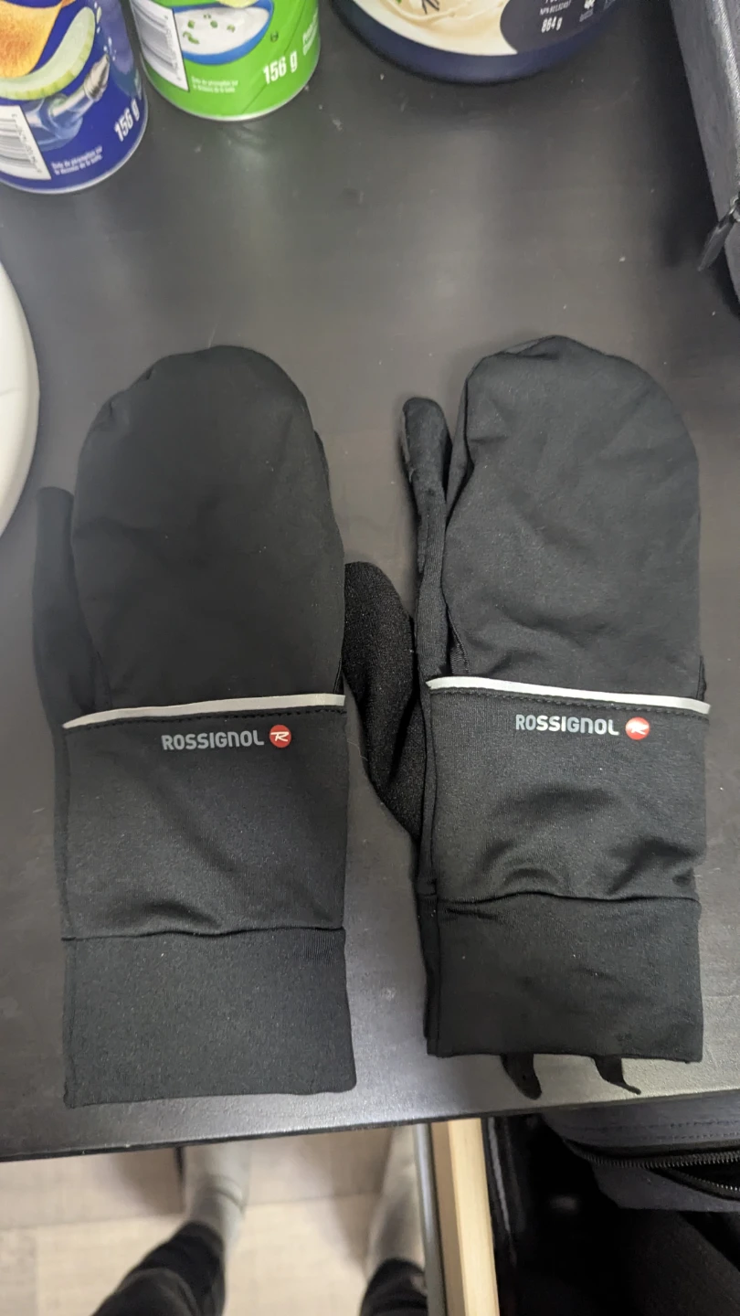 Rossignol Black Mittens with Gloves - Size L/G - photo 3