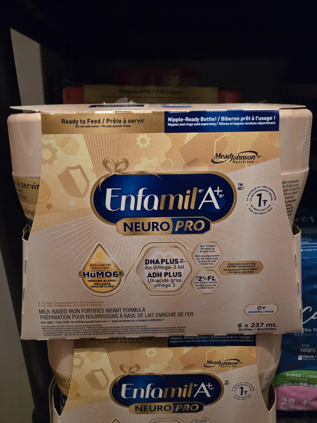 Enfamil A+ Neuro Pro Ready to Feed Bottles