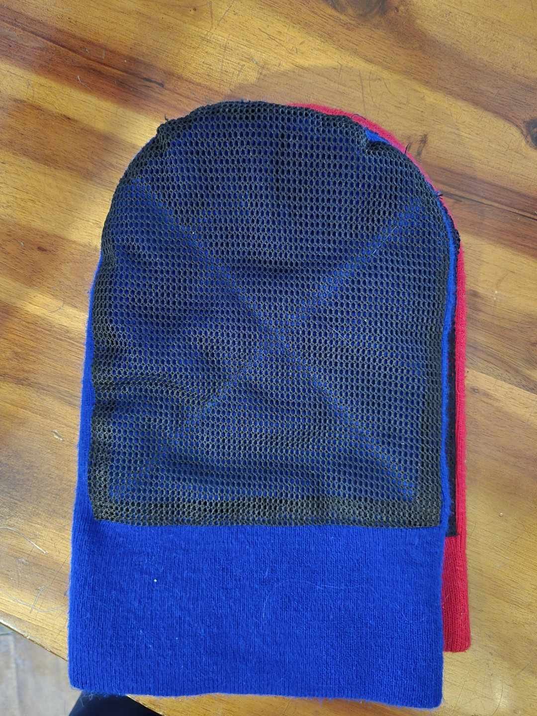 Breakdance Knit Beanie with Mesh Panel