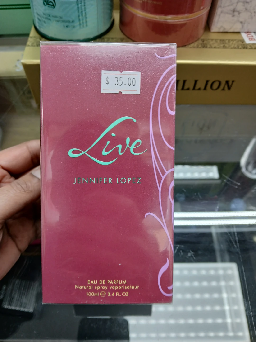 Jennifer Lopez "Live" Eau de Parfum for Women 3.4 Fl Oz