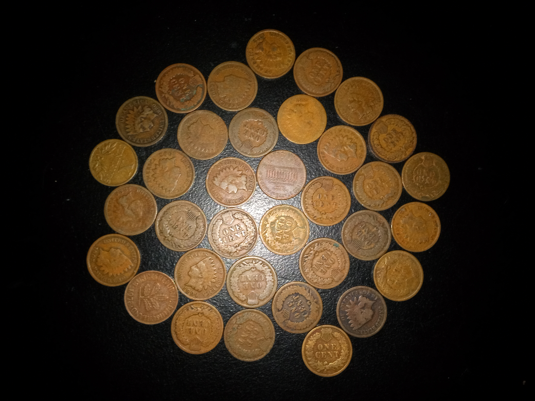 Vintage Indian Head Pennies