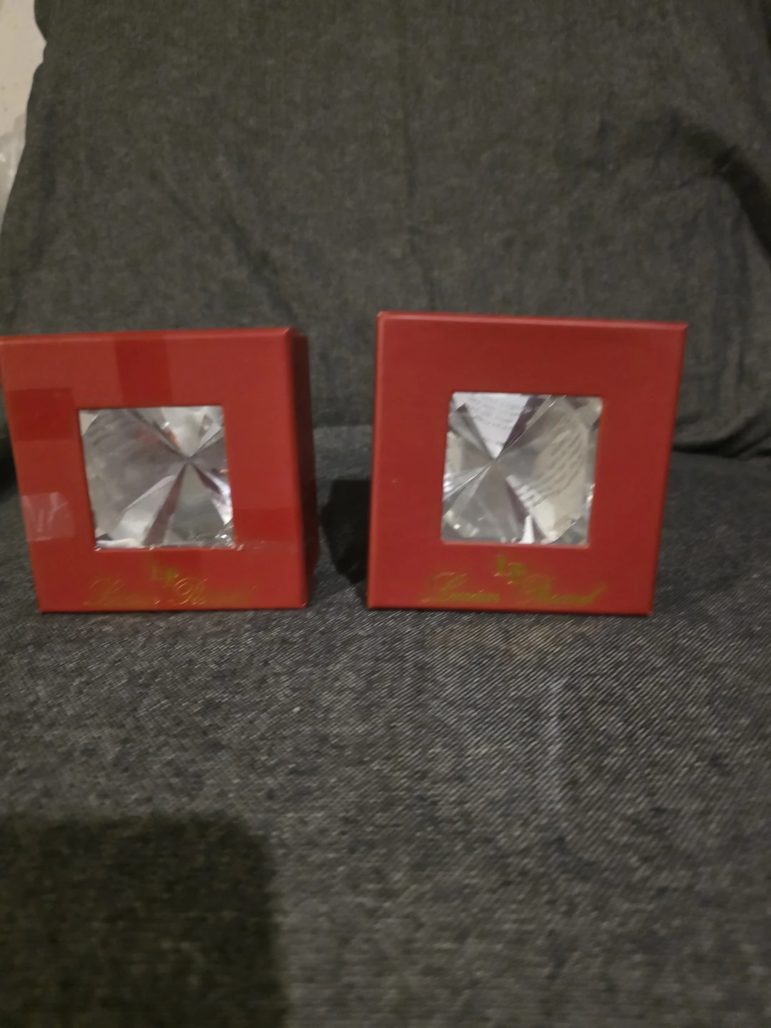 Lucien Piccard Crystal Diamond Paperweight - photo 2