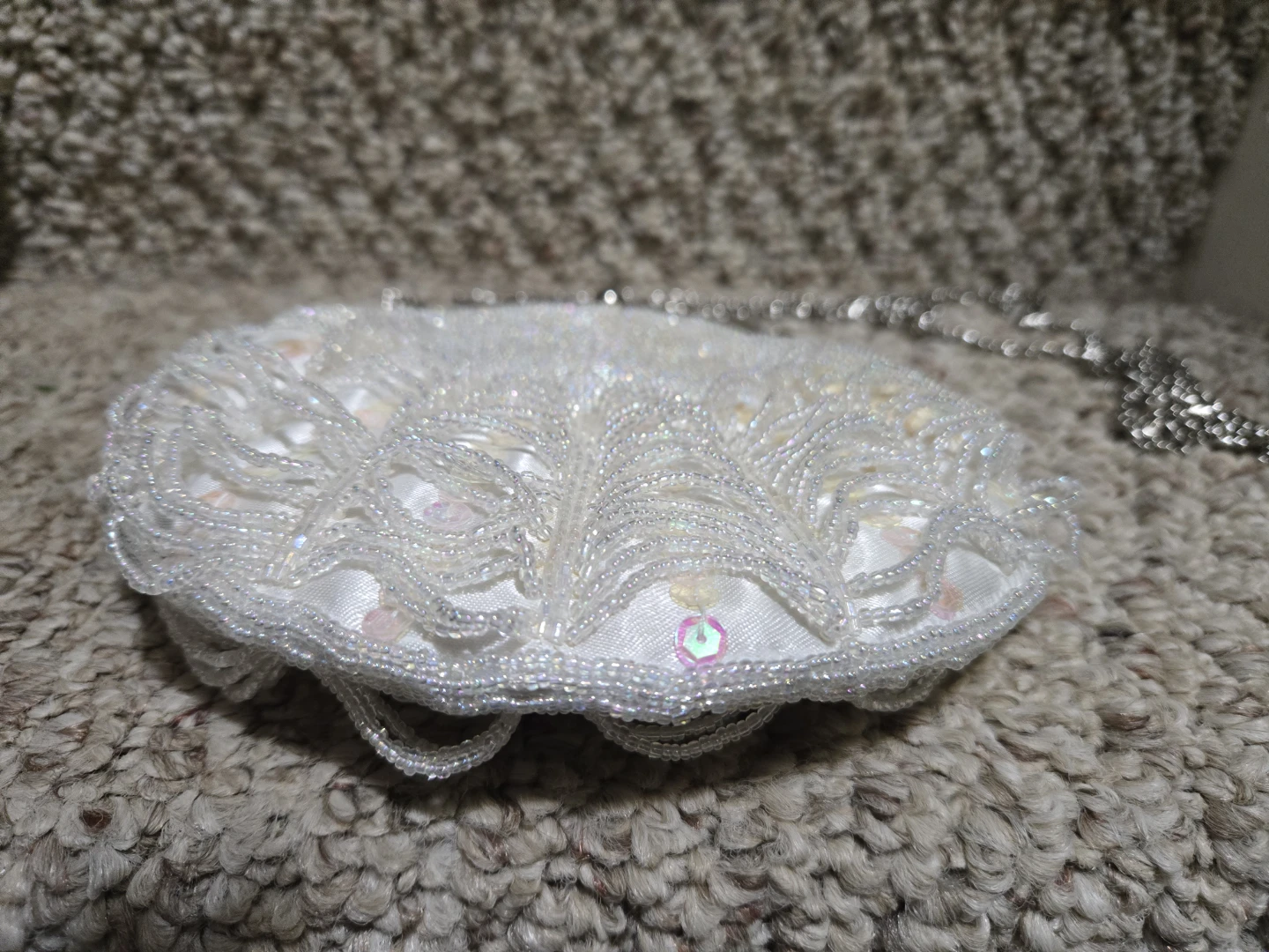 🧡Beaded Evening Clutch Purse - photo 3