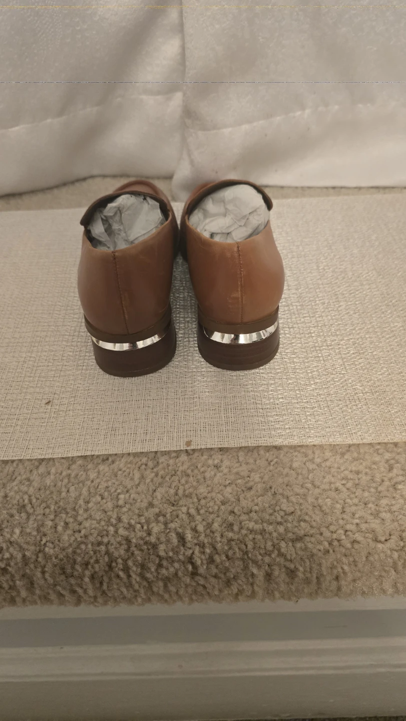Franco Sarto Tan Leather Loafers - photo 3
