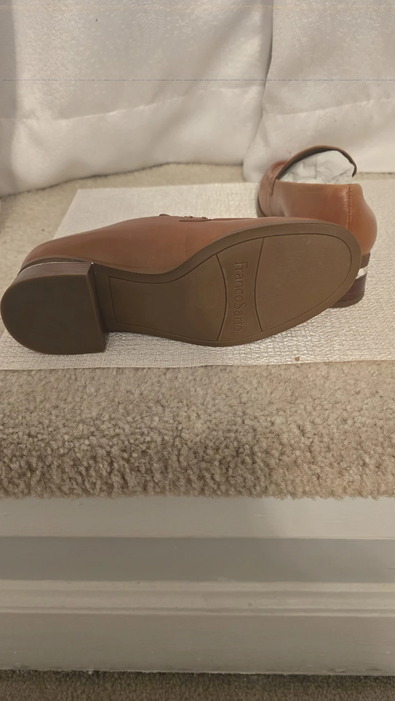 Franco Sarto Tan Leather Loafers - photo 4