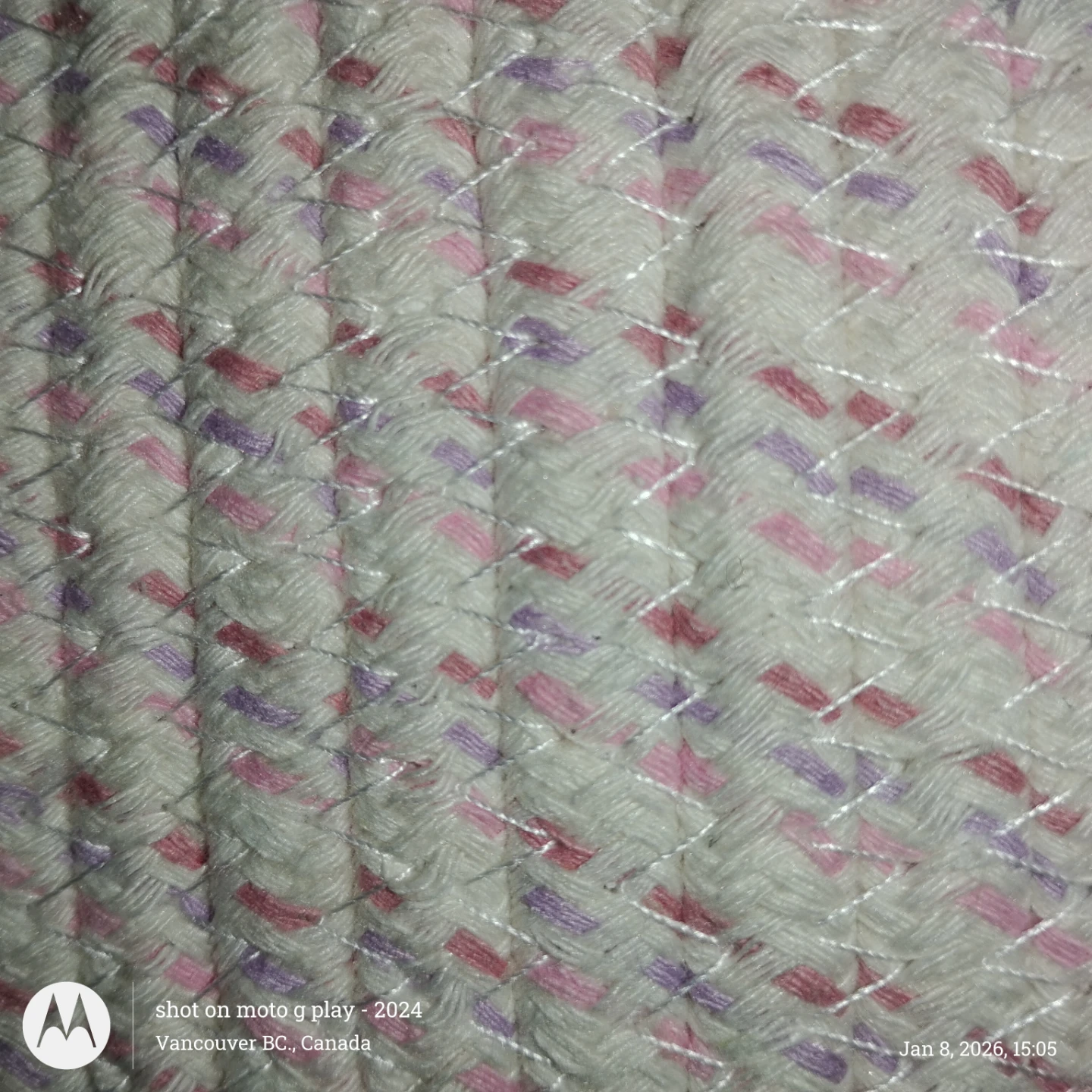 Woven Rope Basket with Handles - photo 5