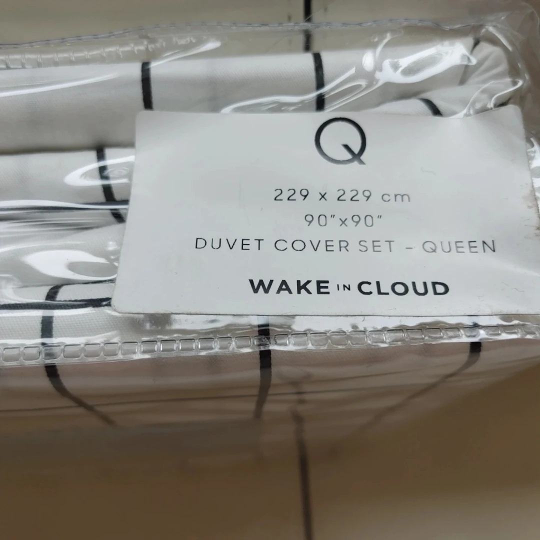 Wake In Cloud Queen Duvet Cover Set - NEW - photo 2