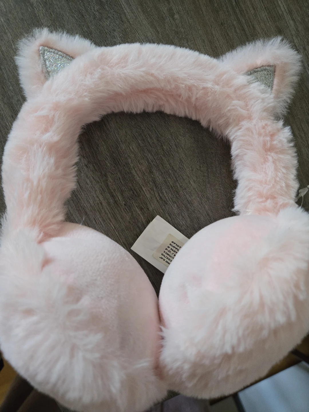 BN Joe Fresh Pink Faux Fur Earmuffs - Toddler Size