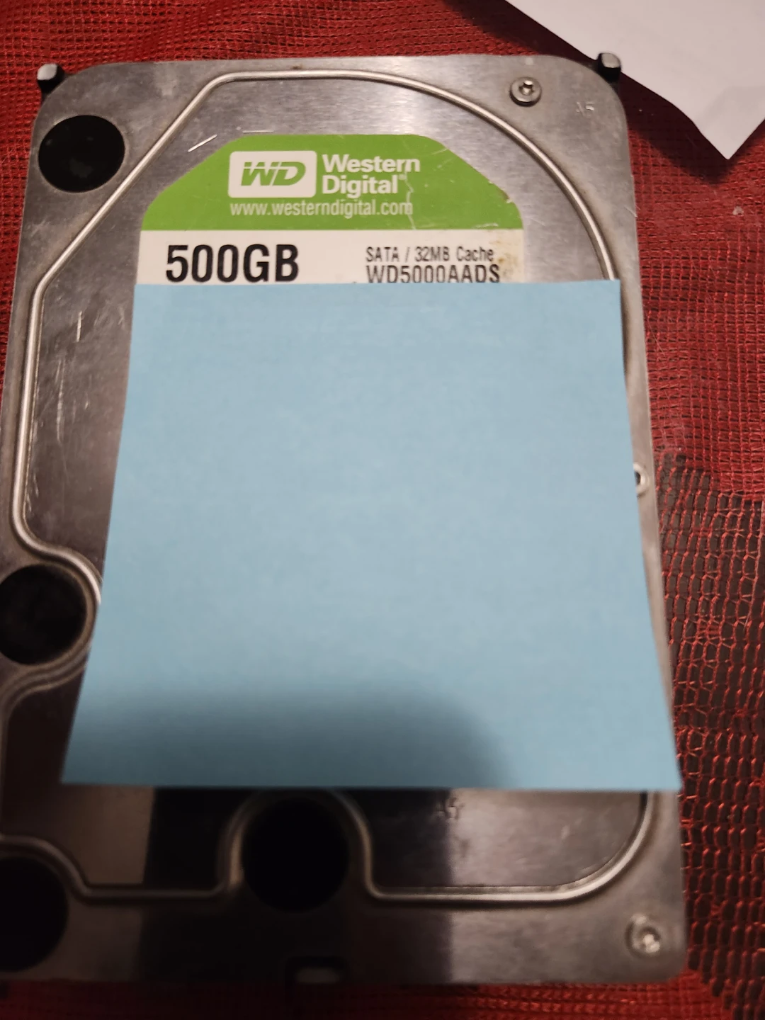 Western Digital 500GB Hard Drive