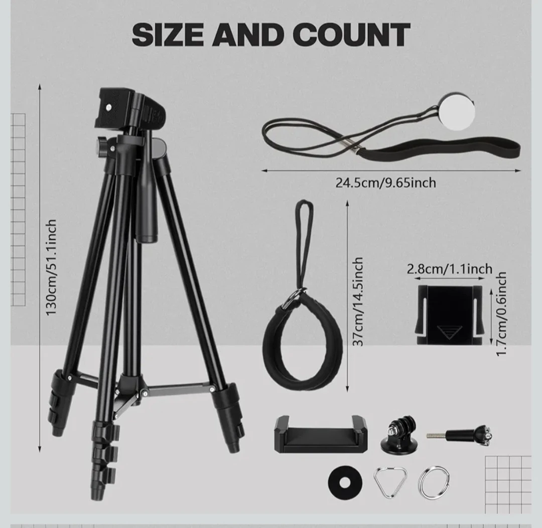 Camera Tripod with Accessories - photo 3