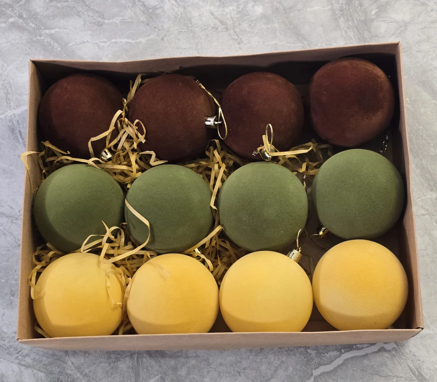 3" Set of 12  Christmas Ornaments - photo 4