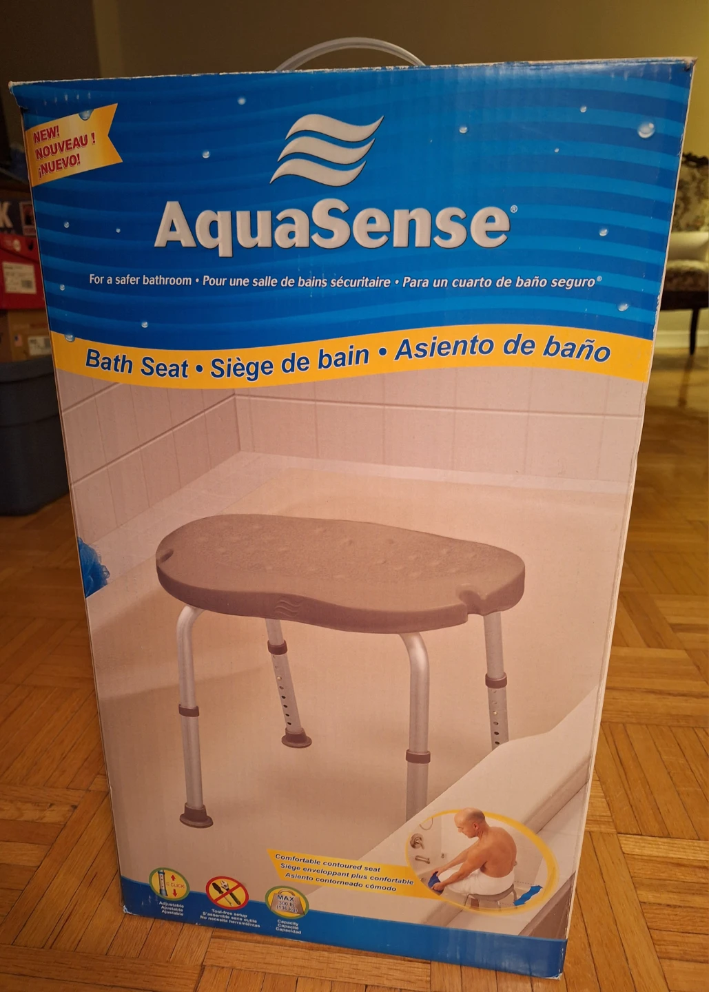 AquaSense Bathtub Seat