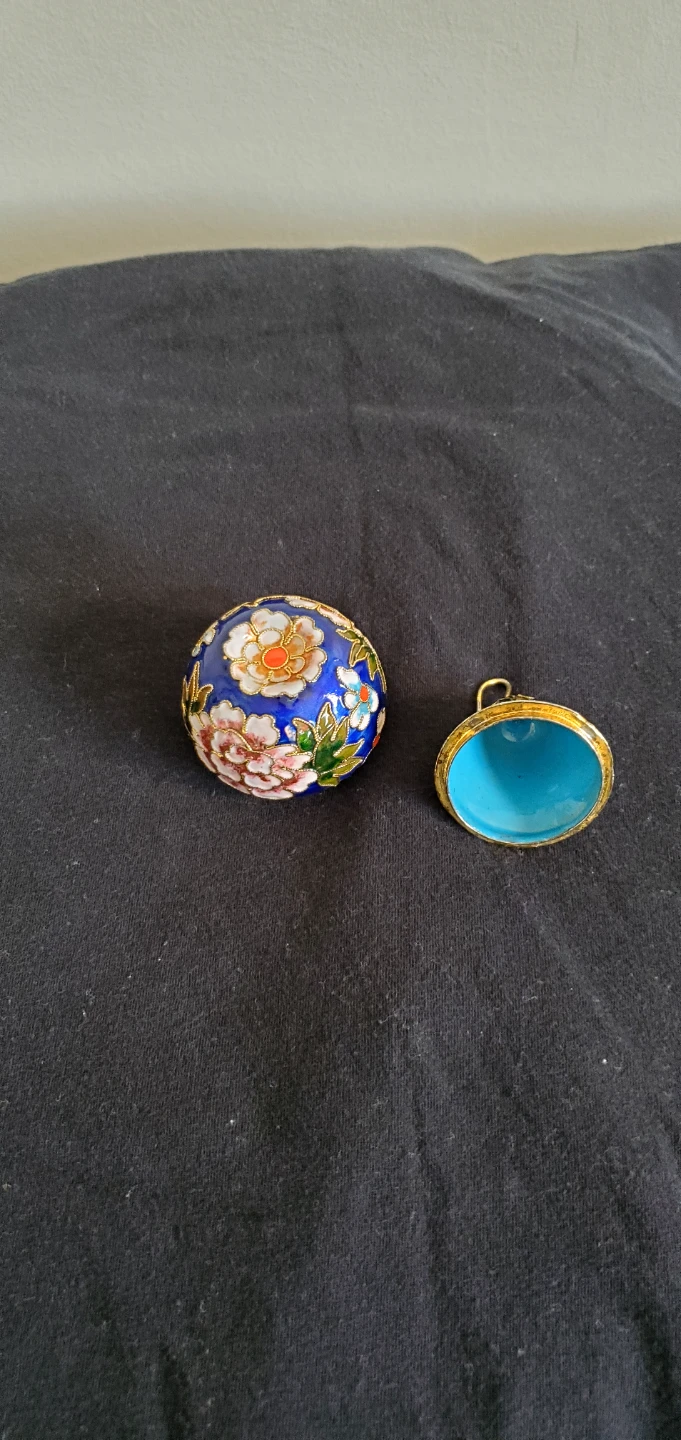 Cloisonné Decorative Trinket Box - photo 3
