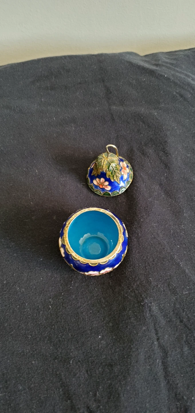 Cloisonné Decorative Trinket Box - photo 4