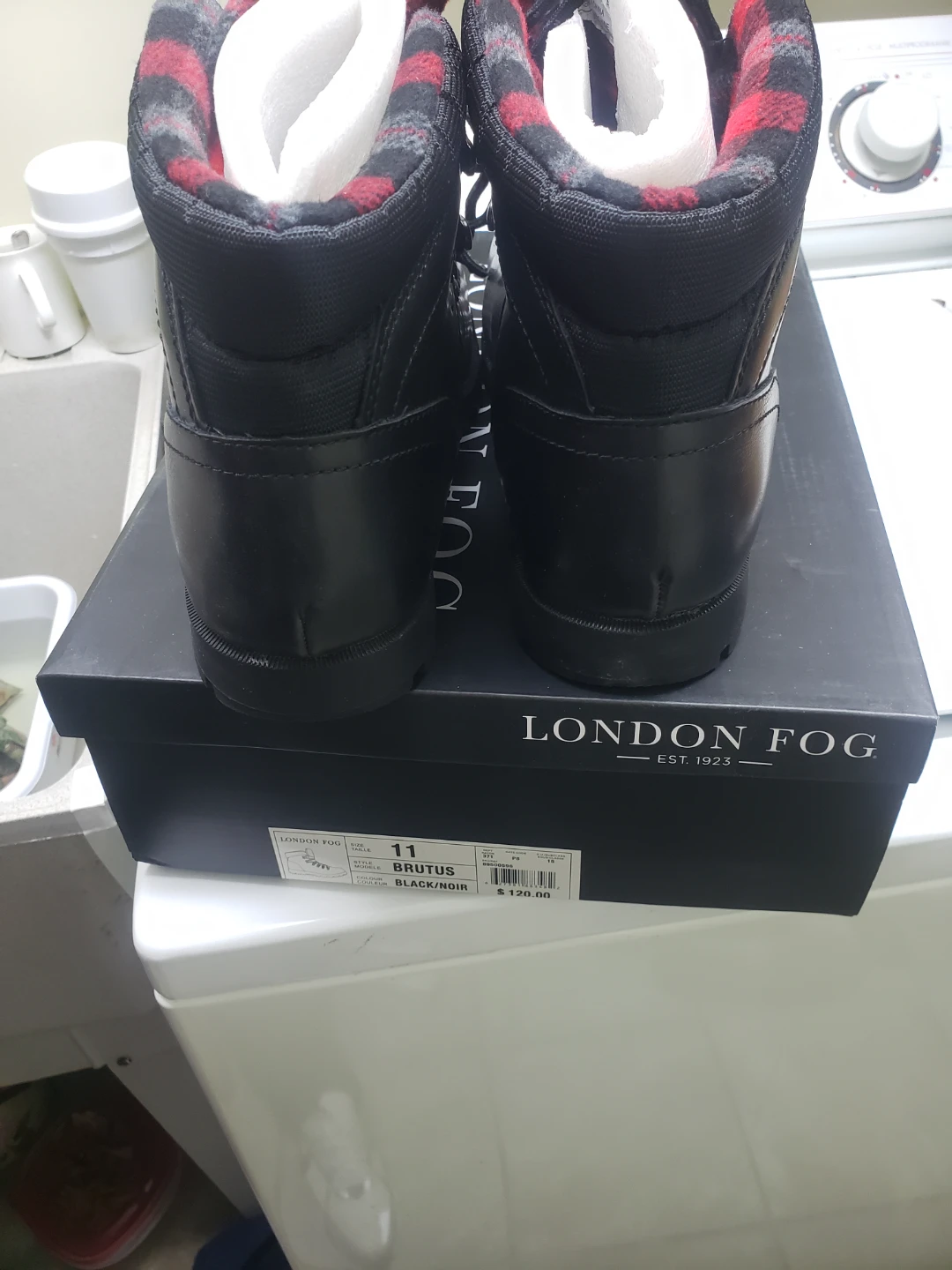 NEW WINTER London Fog Brutus  Waterproof Boots - Size 11 - photo 3
