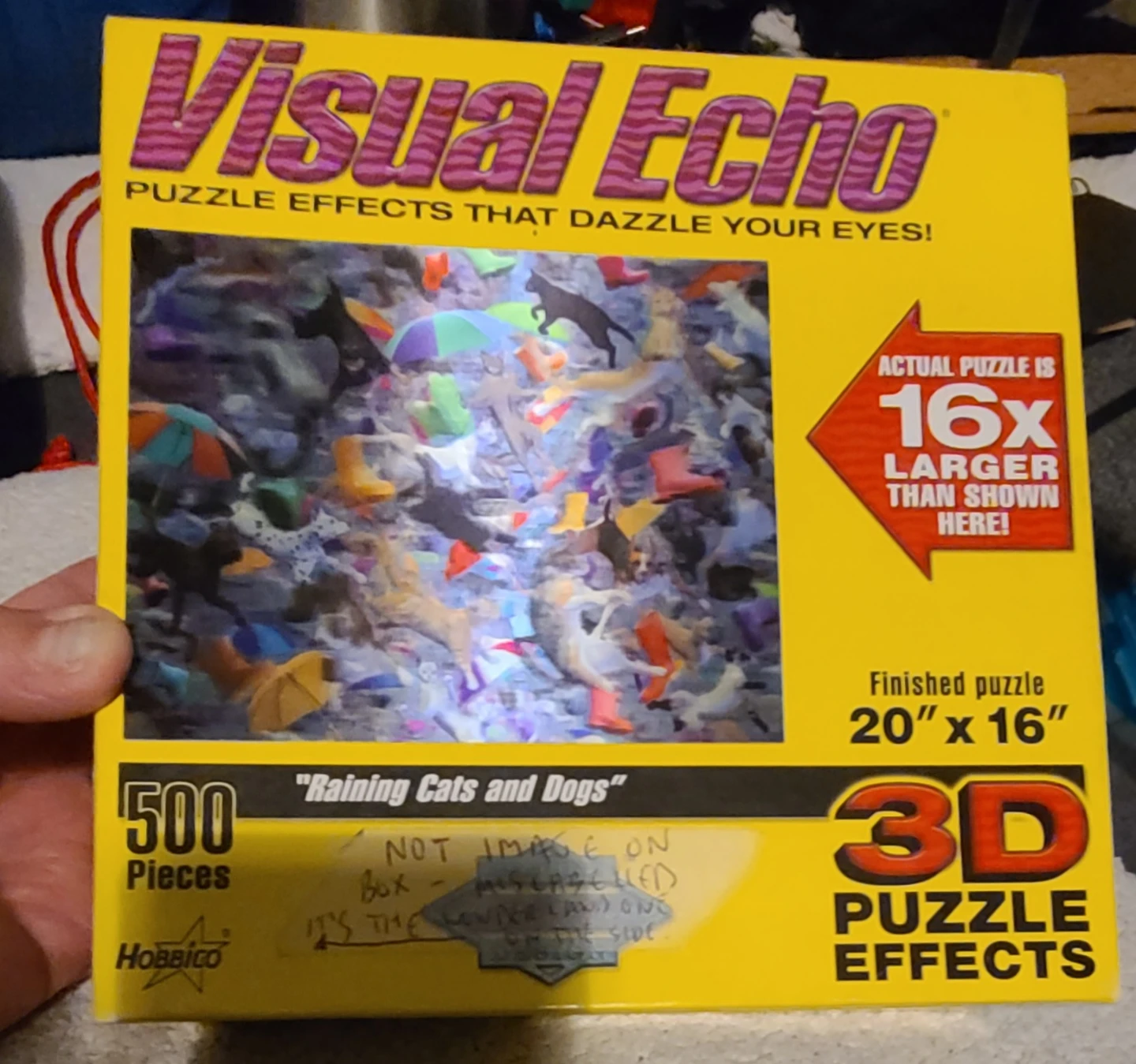 Visual Echo 3D Puzzle Effects