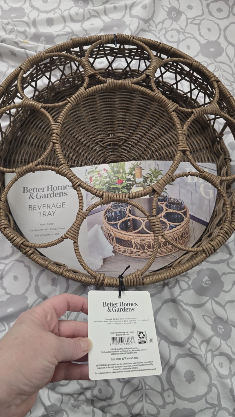 Better Homes & Gardens Beverage Tray