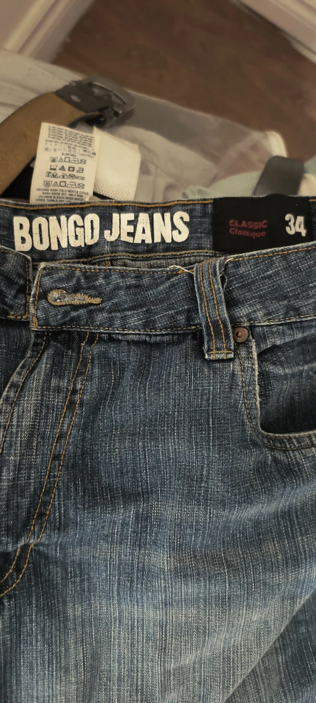 Bongo Jeans Classic Denim Shorts Size 34 - photo 2
