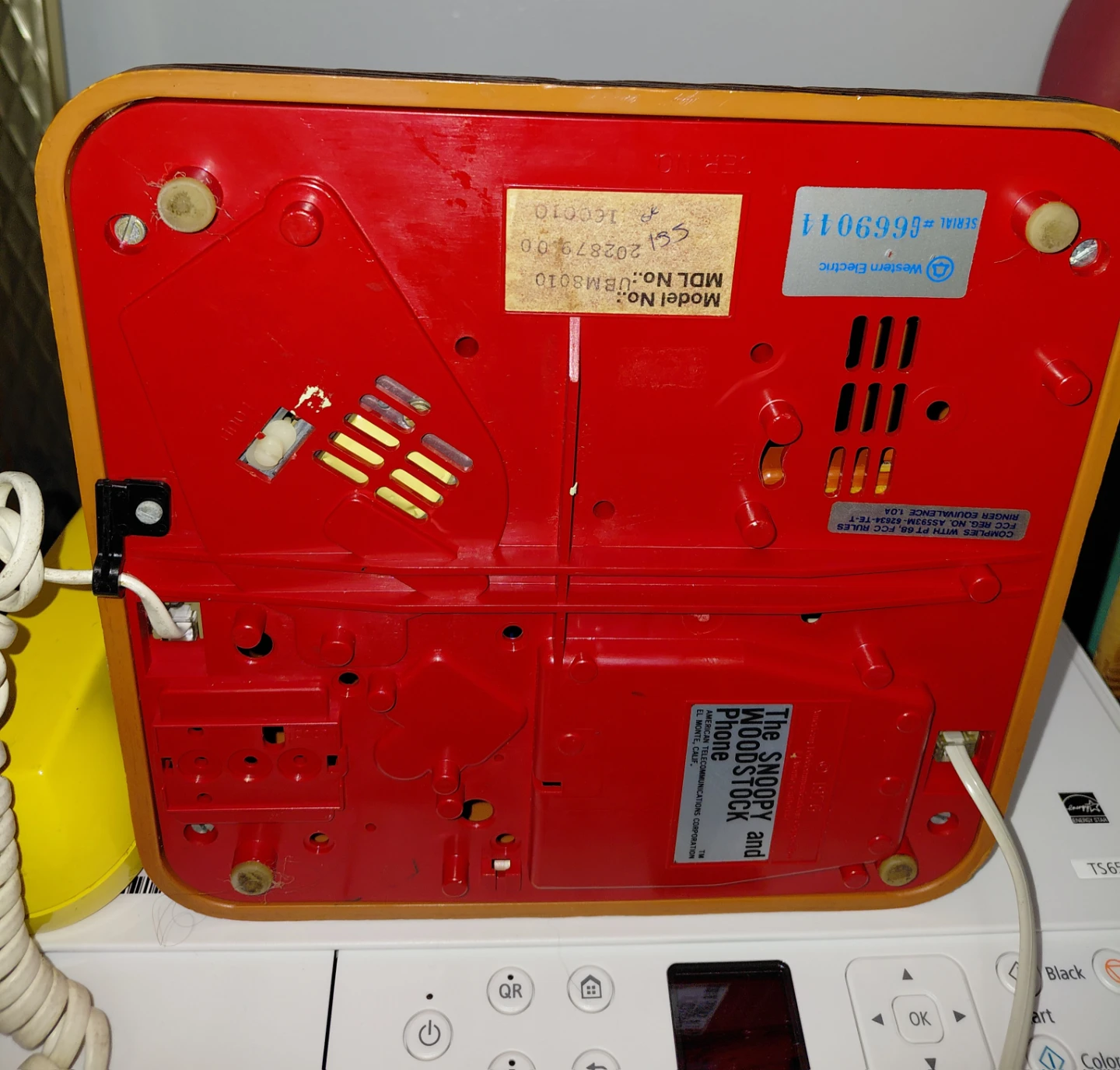 Vintage Snoopy & Woodstock Phone by Western Electric - photo 2