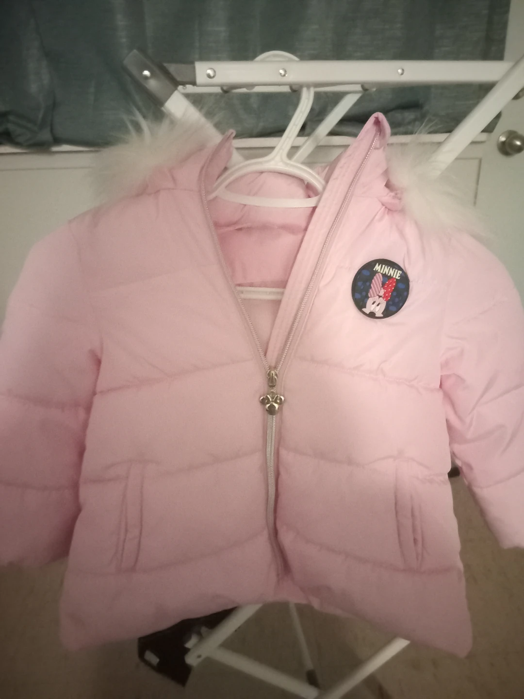 Disney Minnie Mouse Puffer Jacket - Size 3T