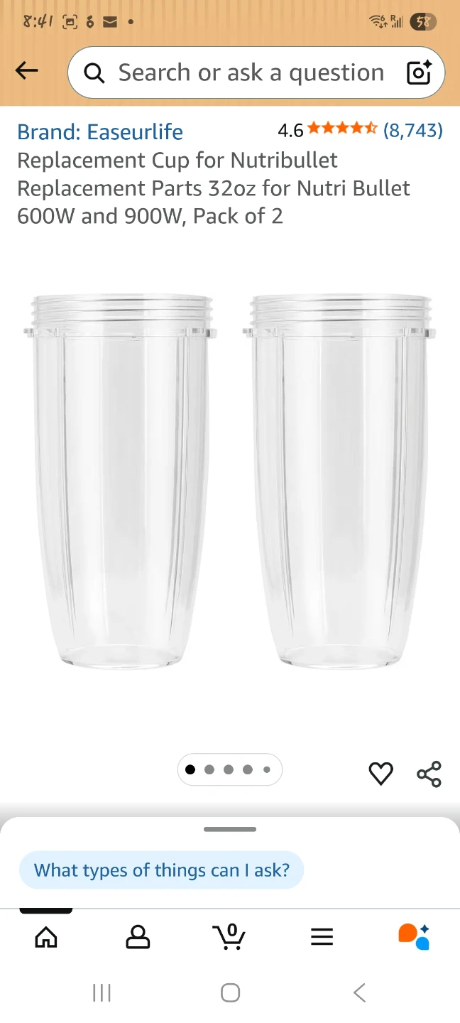 NutriBullet Replacement Cups 32oz