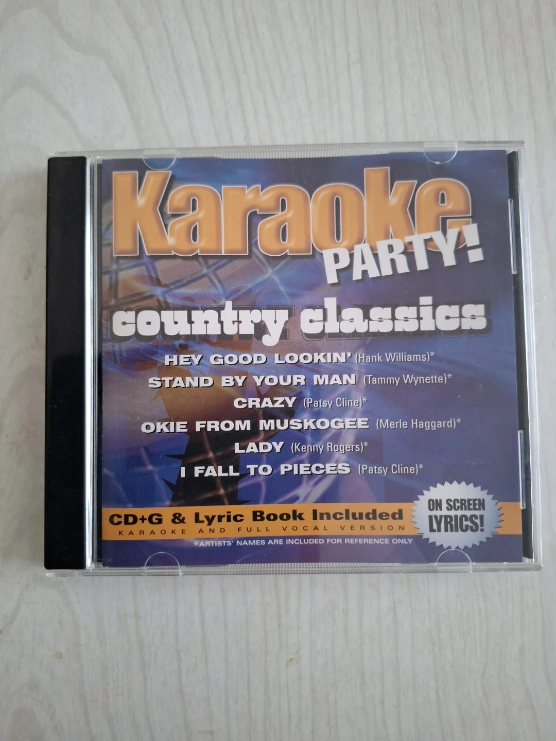 Karaoke Party Country Classics CD