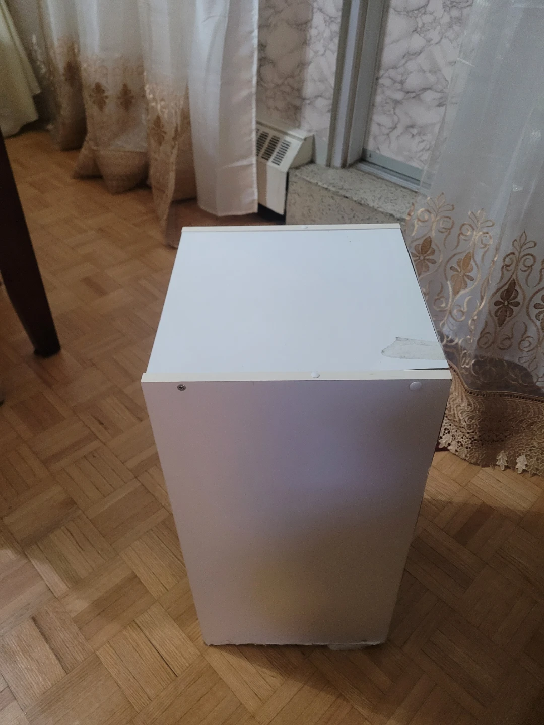 White Shelf Unit $12 - photo 3