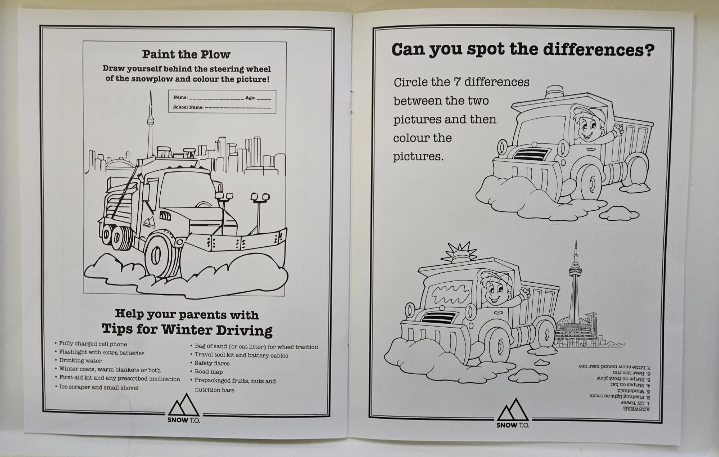 Snow T.O. Activity Book - photo 4